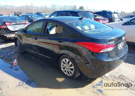 2012 Hyundai Elantra Gls from USA, damaged, VIN 5NPDH4AE7CH092484